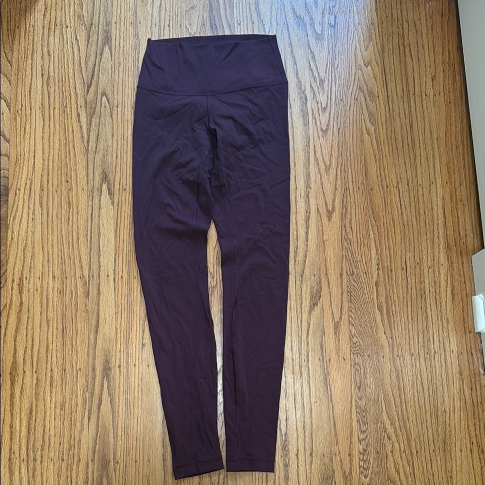 lululemon athletica Purple Leggings High Waist Full Length
